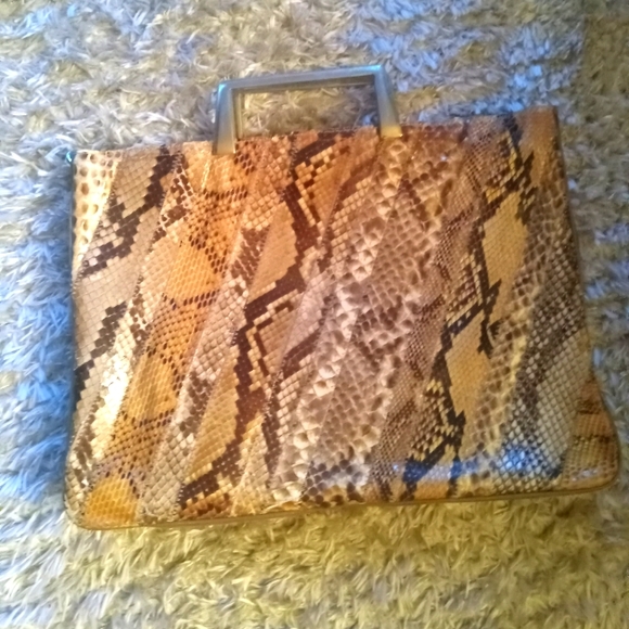 Handbags - Animal print clutch purse